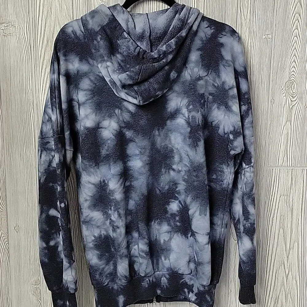 Wild Fable Long Full-Zip Tie Dye Hoodie Womens Size XS NWT - Picture 6 of 8